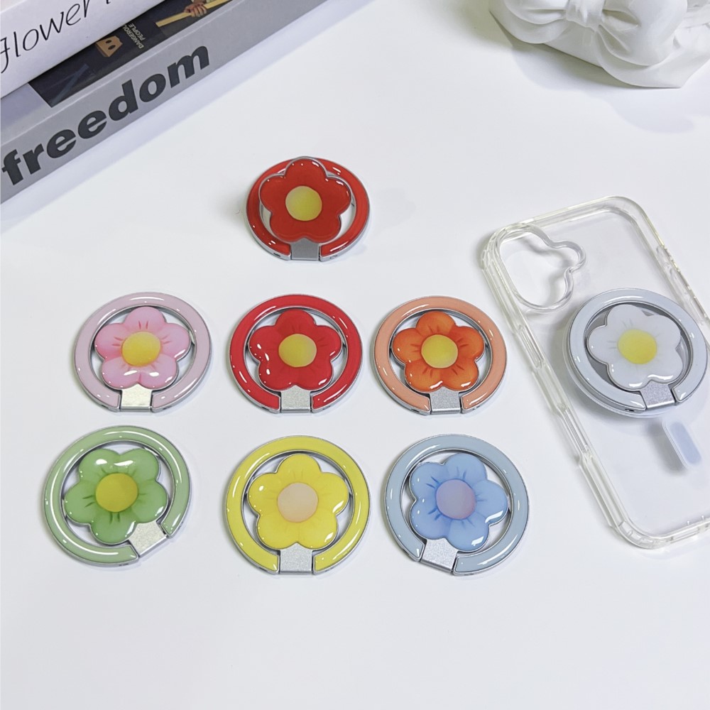 Flower Magnetic Foldable Kicks - Phone Accessories Holder Car ulasan dan harga