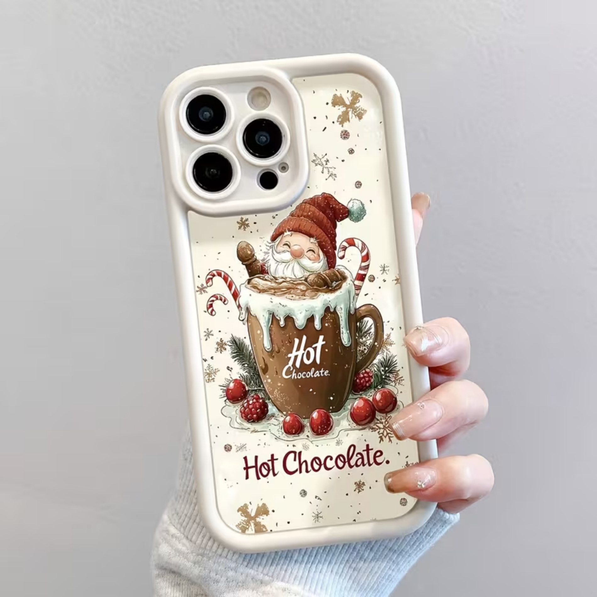 Silicone Cute Santa Claus Prin - Apple Iphone 15 ulasan dan harga