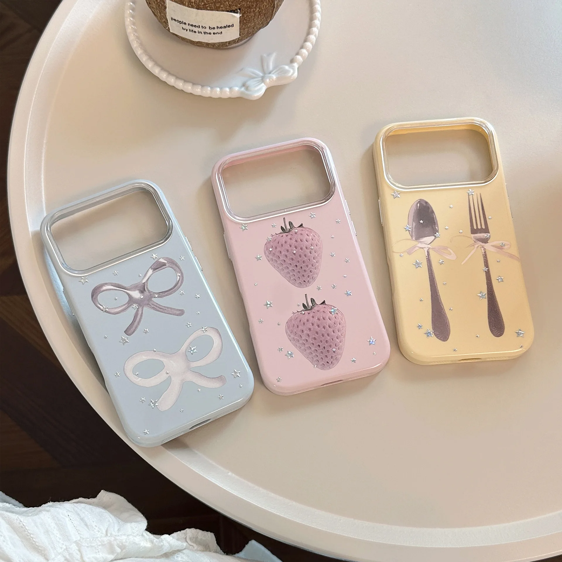 Luxury Candy Colors Sliver Sta - Apple Iphone 15 ulasan dan harga