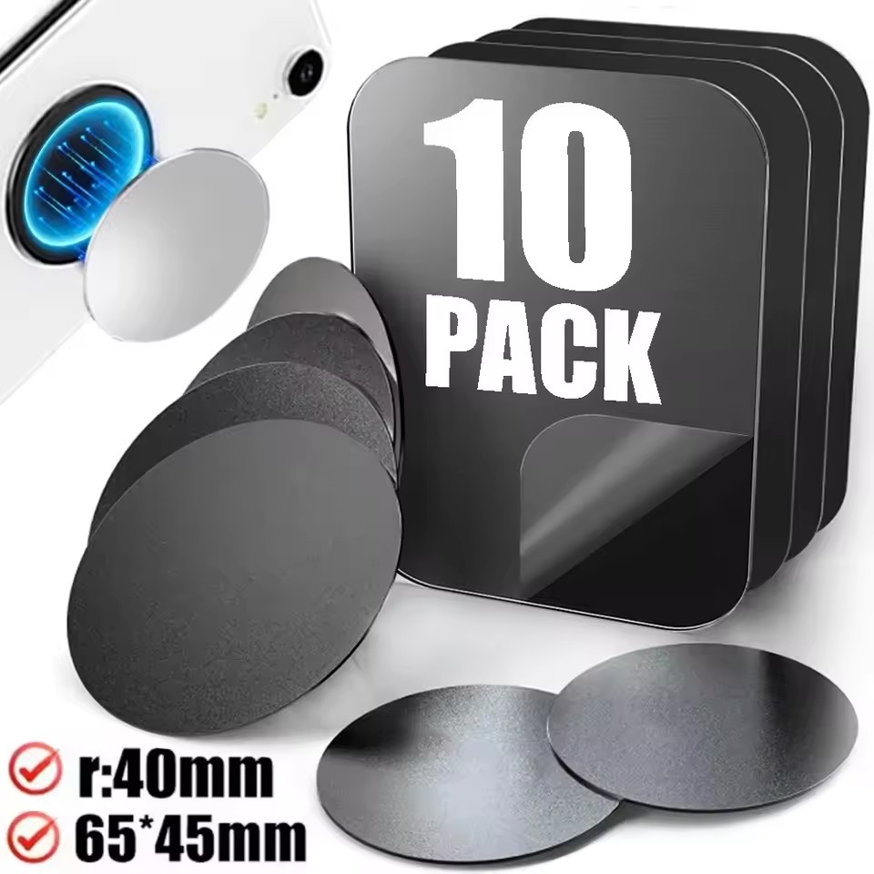 Metal Plate Disk For Magnetic  - Phone Accessories Holder Car ulasan dan harga
