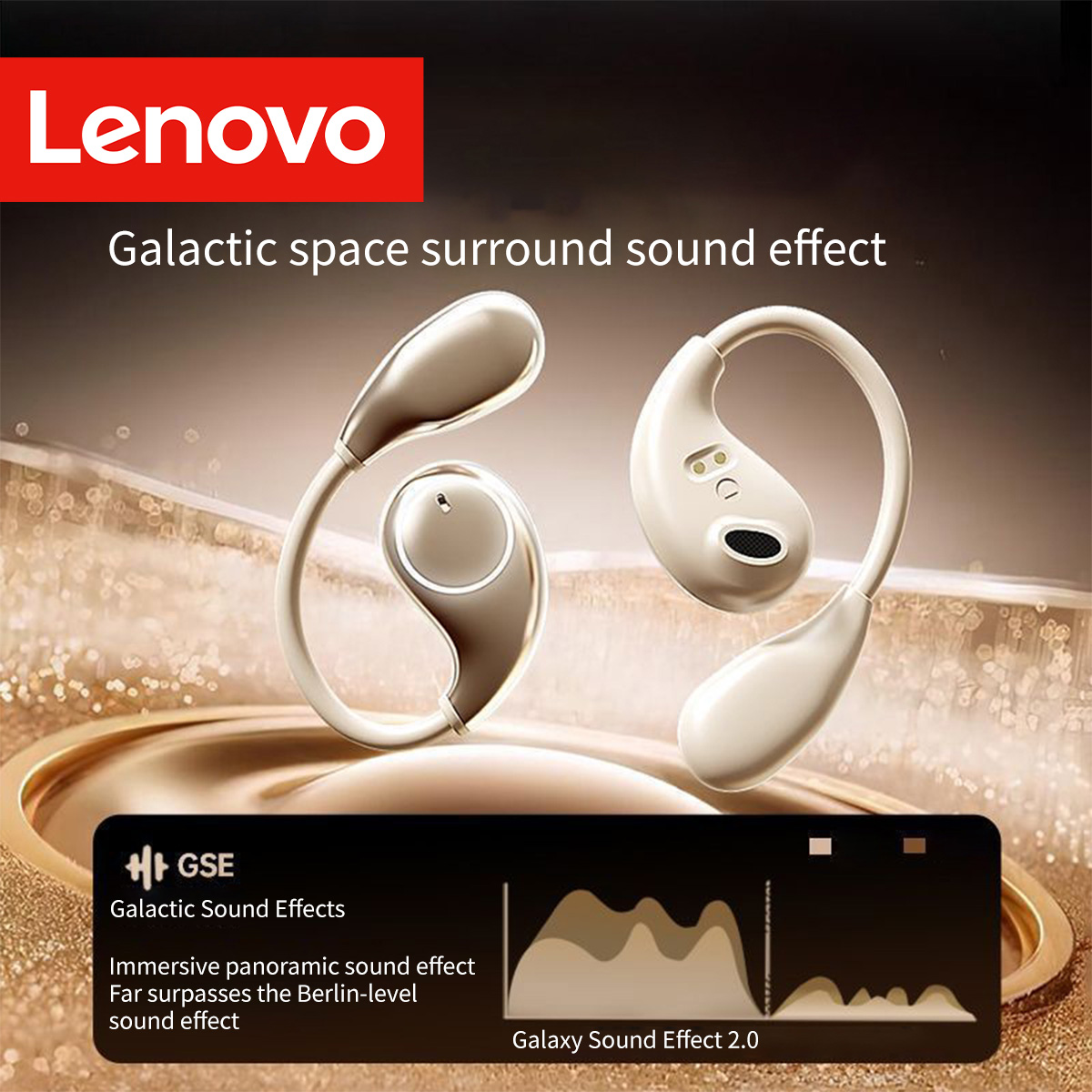 Lenovo Open Bluetooth Earphone - Phone Accessories Amazon ulasan dan harga