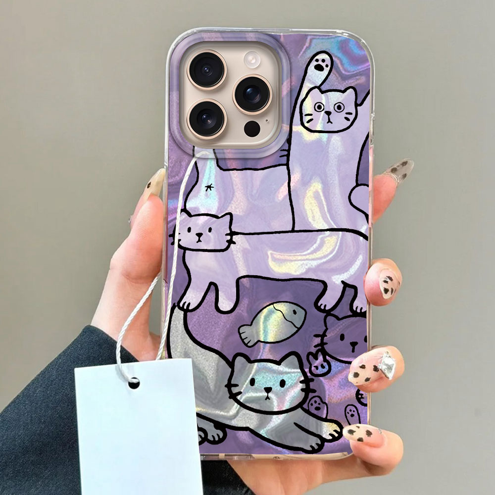 Purple Line Cat Fish Water Tex - Apple Iphone 15 ulasan dan harga
